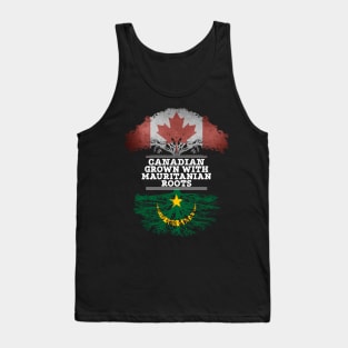 Canadian Grown With Mauritanian Roots - Gift for Mauritanian With Roots From Mauritania Tank Top